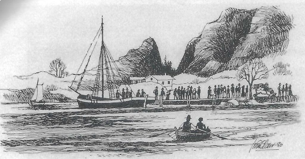 Lahelle - Anløpssted for rutebåter