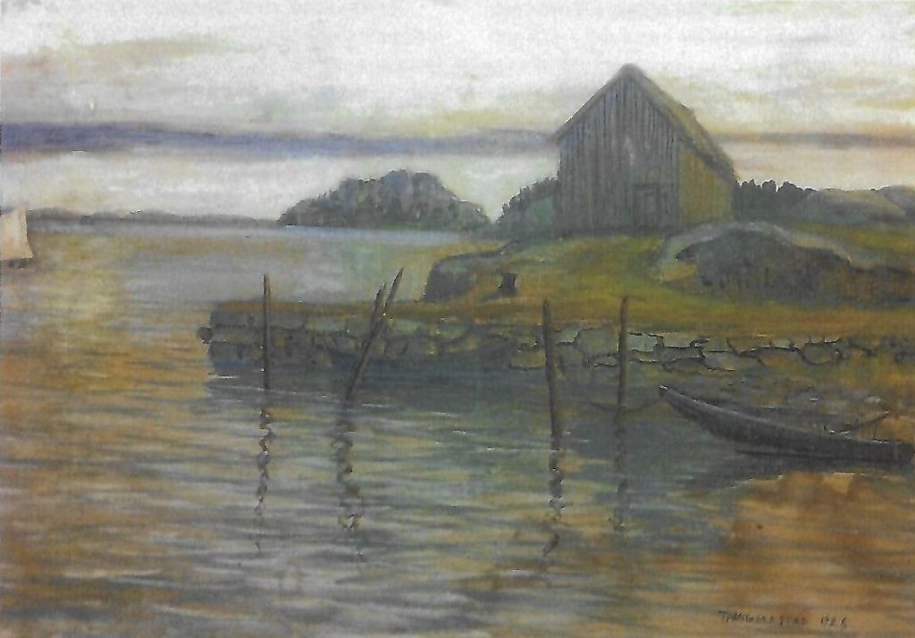 Lahelle - Den gamle sjøboden