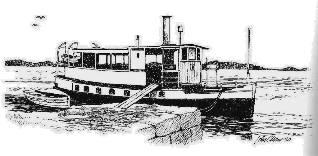 Lahelle - Anløpssted for rutebåter