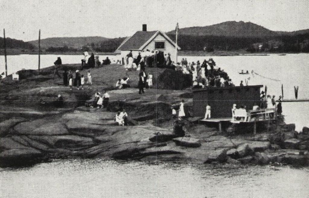 Lahelle - Utfartssted 1930-tallet