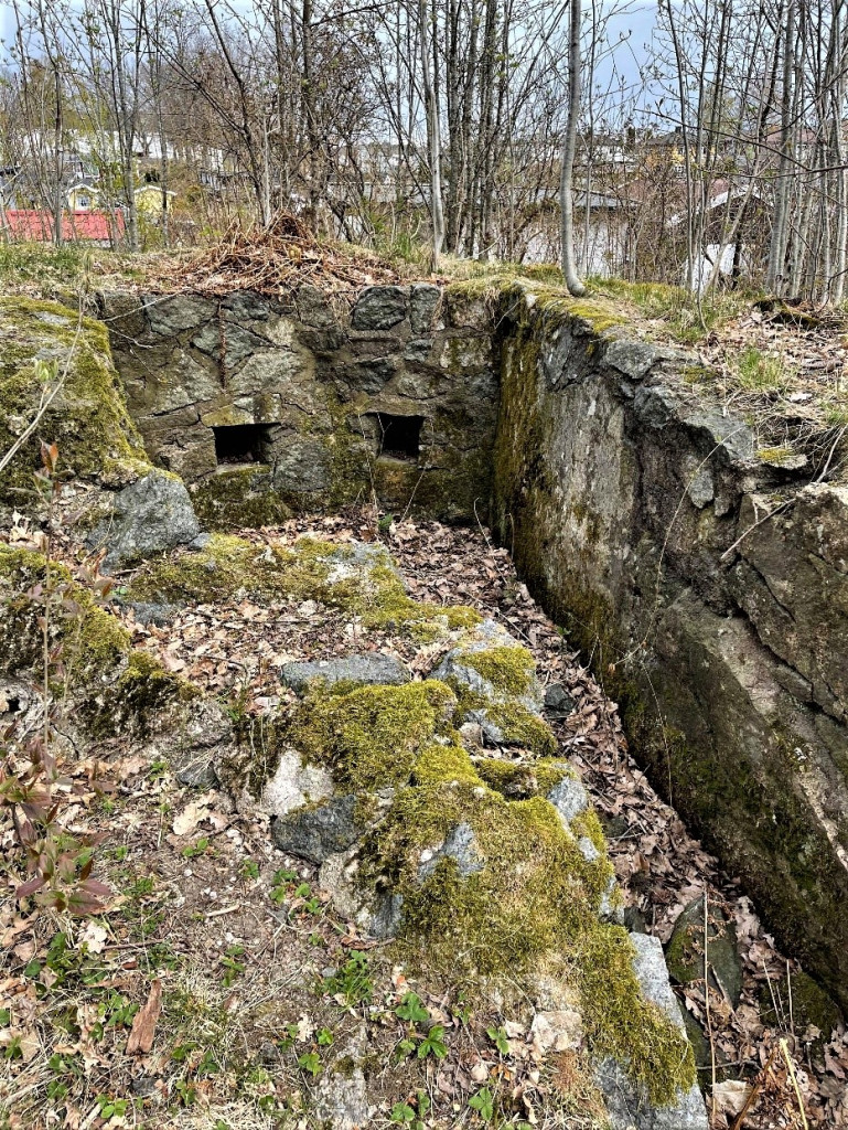 BUNKERE VED VIRIKDAMMEN