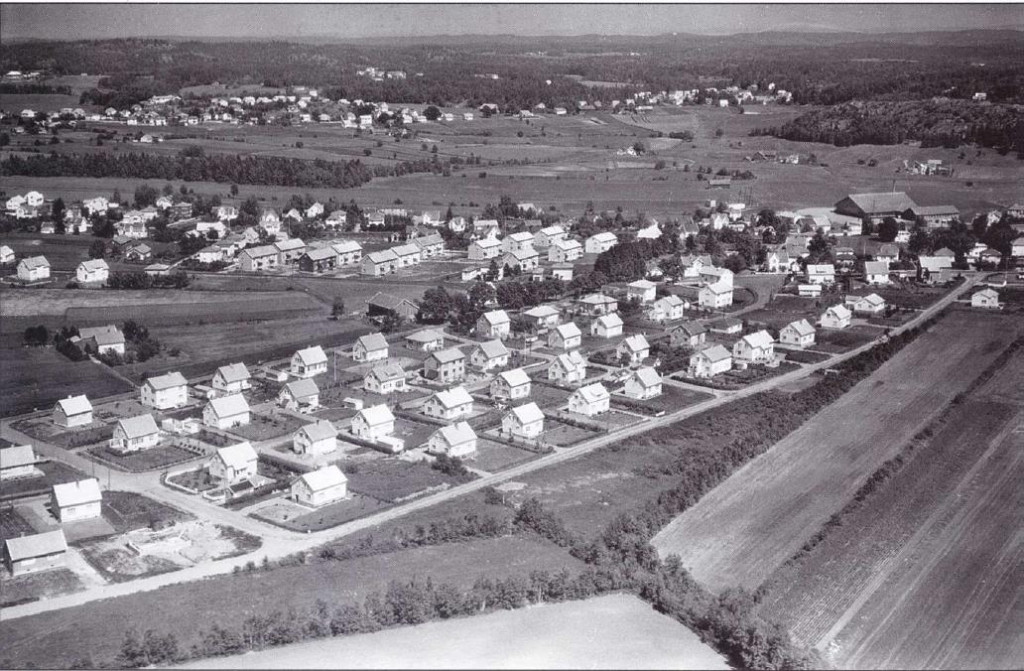 Boligbygging på Lasken etter krigen