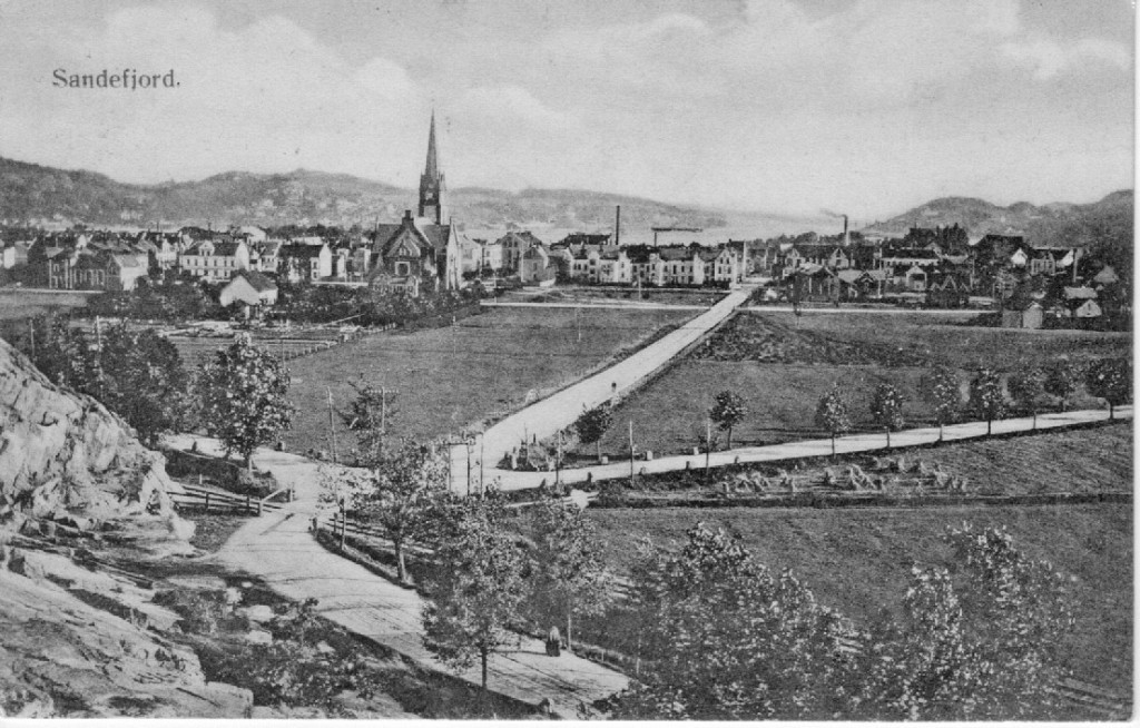 Utsikt fra Åsen og Åsly