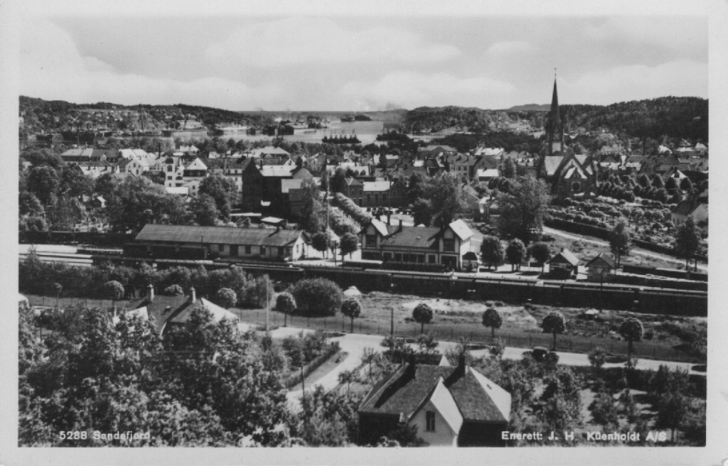 Utsikt fra Åsen og Åsly