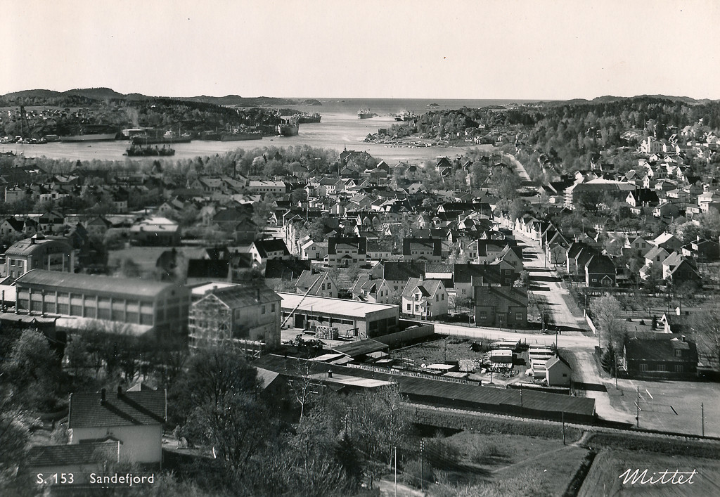 Utsikt fra Åsen og Åsly