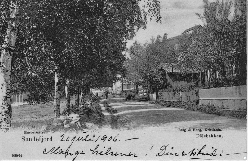 DØLEBAKKEN - SETT FRA SYD