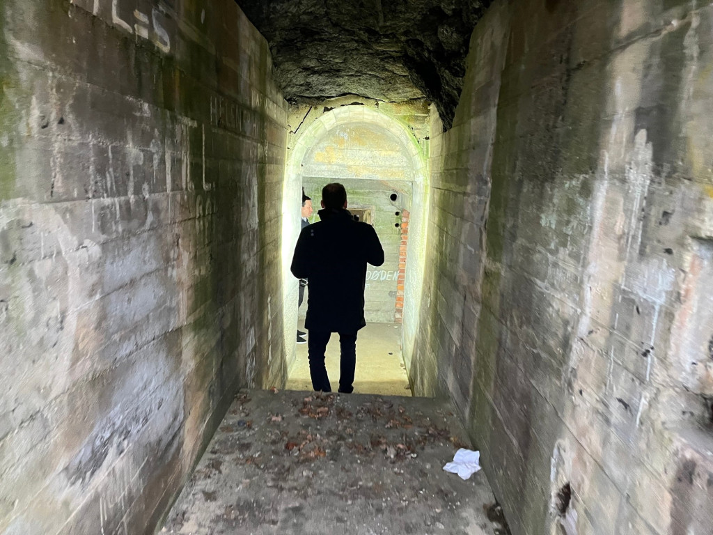 ØVRE MOSSERØD - TYSKE FORSVARSANLEGG