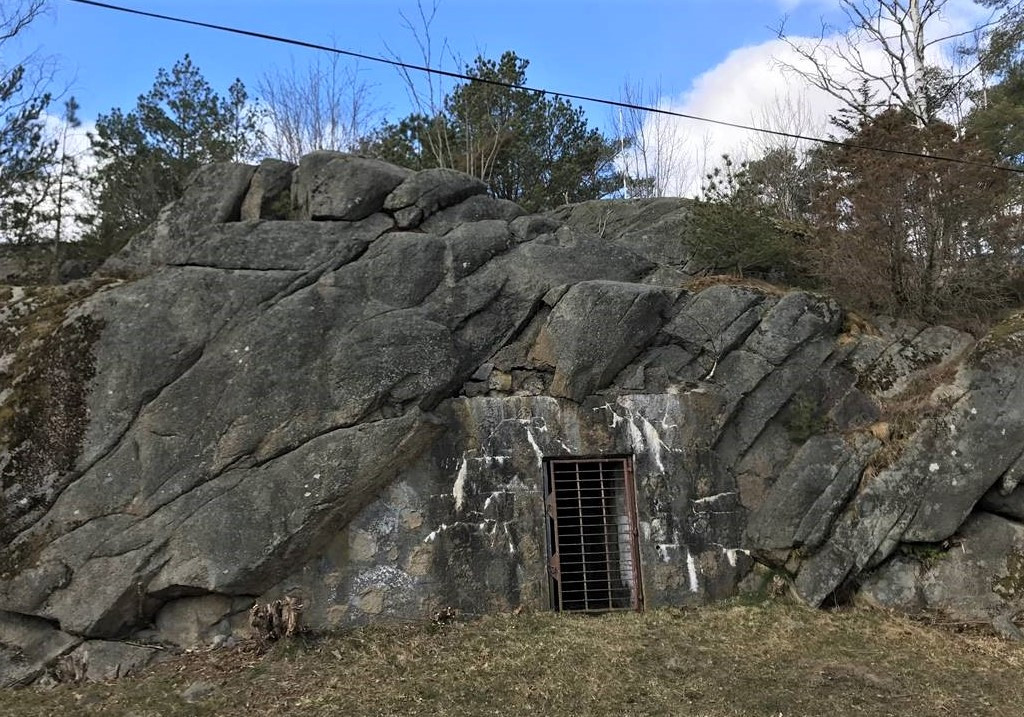 ØVRE MOSSERØD - TYSKE FORSVARSANLEGG