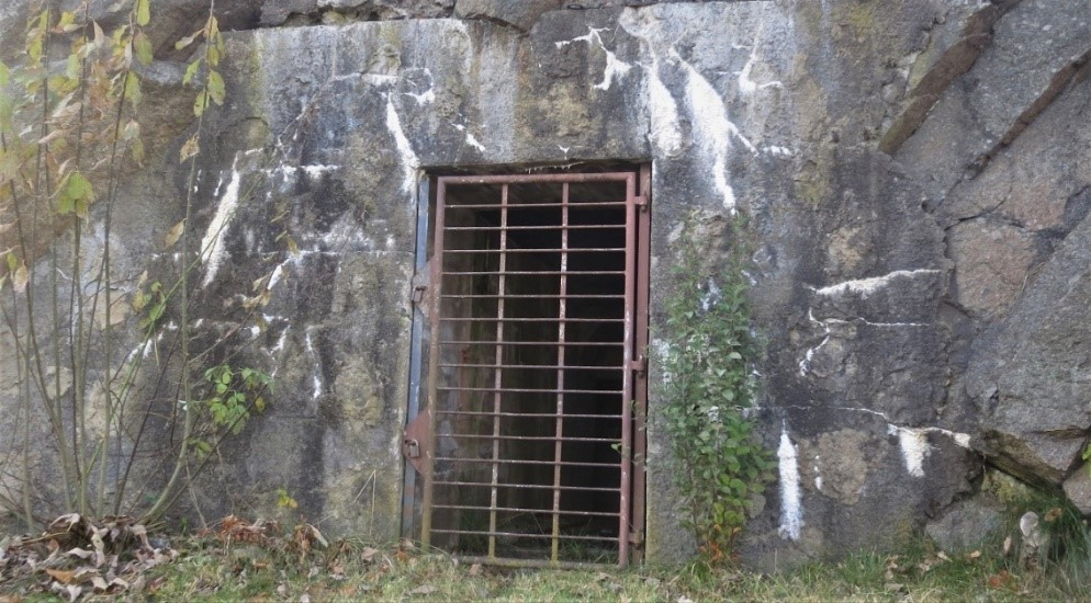 ØVRE MOSSERØD - TYSKE FORSVARSANLEGG