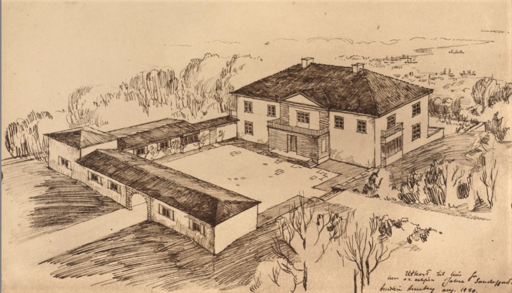VILLA MIDTÅS - ARKITEKTSKISSE