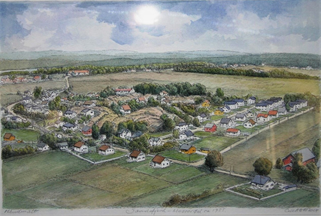 MOSSERØD PÅ 1950-TALLET