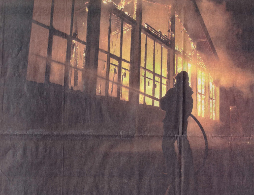 MOSSERØD SKOLE - BRANN