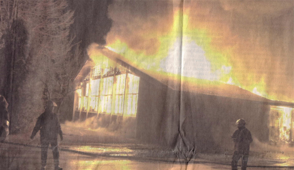 MOSSERØD SKOLE - BRANN