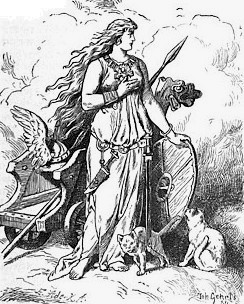 Gudinnen Frøya har gitt navn til Freberg