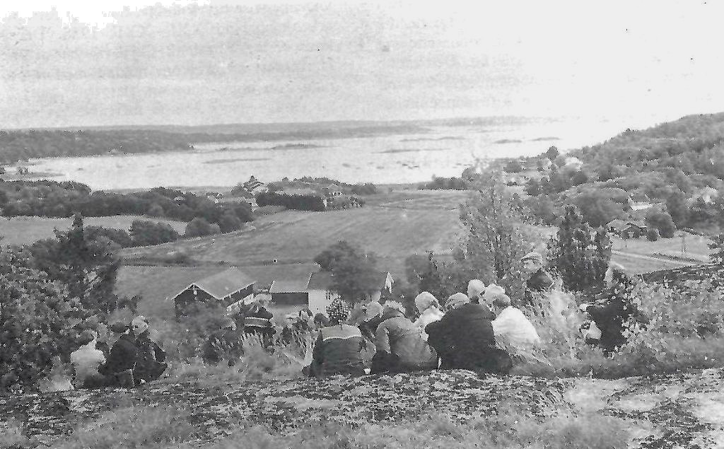 Freberg - utsikt fra Dronninga, Himmel-Dronningens berg