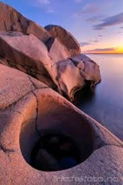 Holmer, svaberg og jettegryter