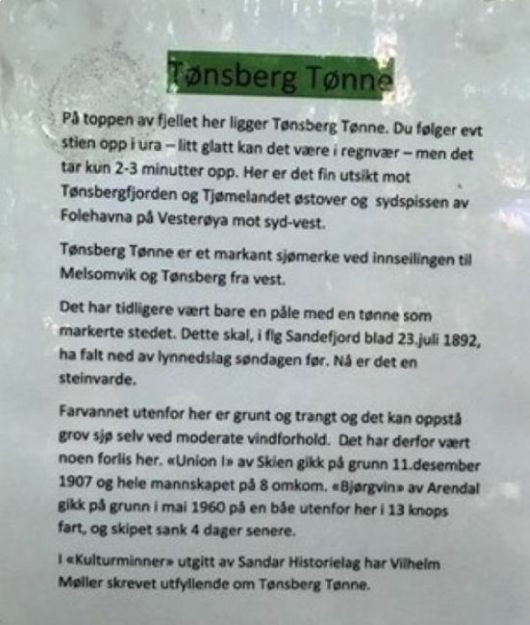 Tønsberg tønne