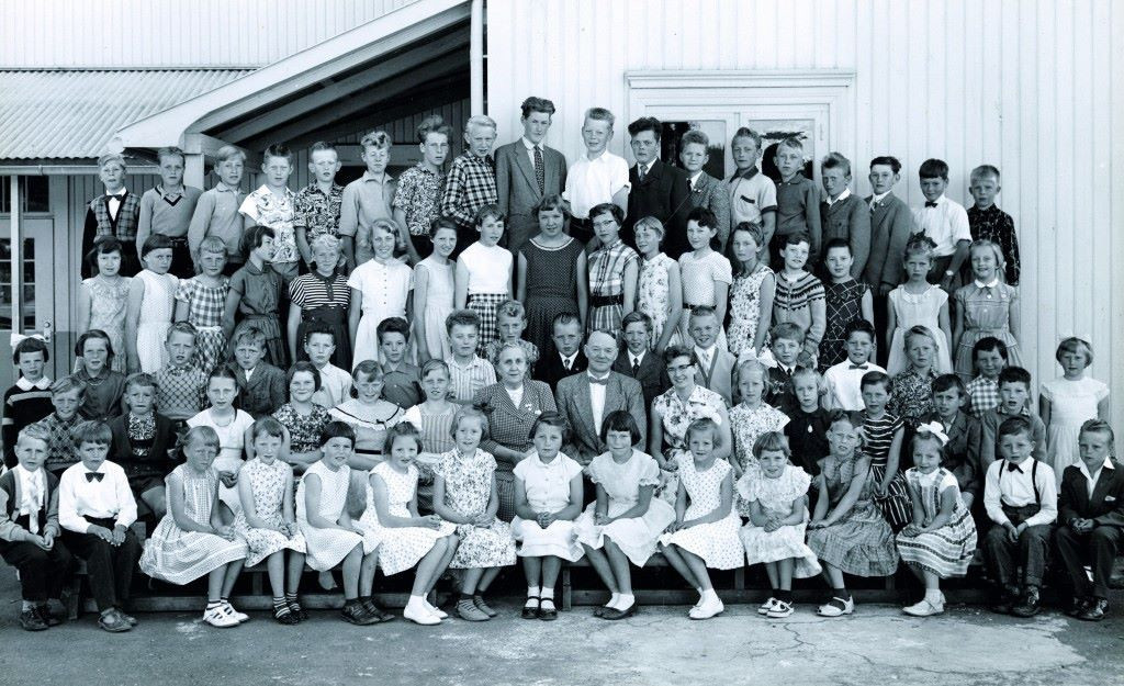 From skole – Klassebilde 1957/58