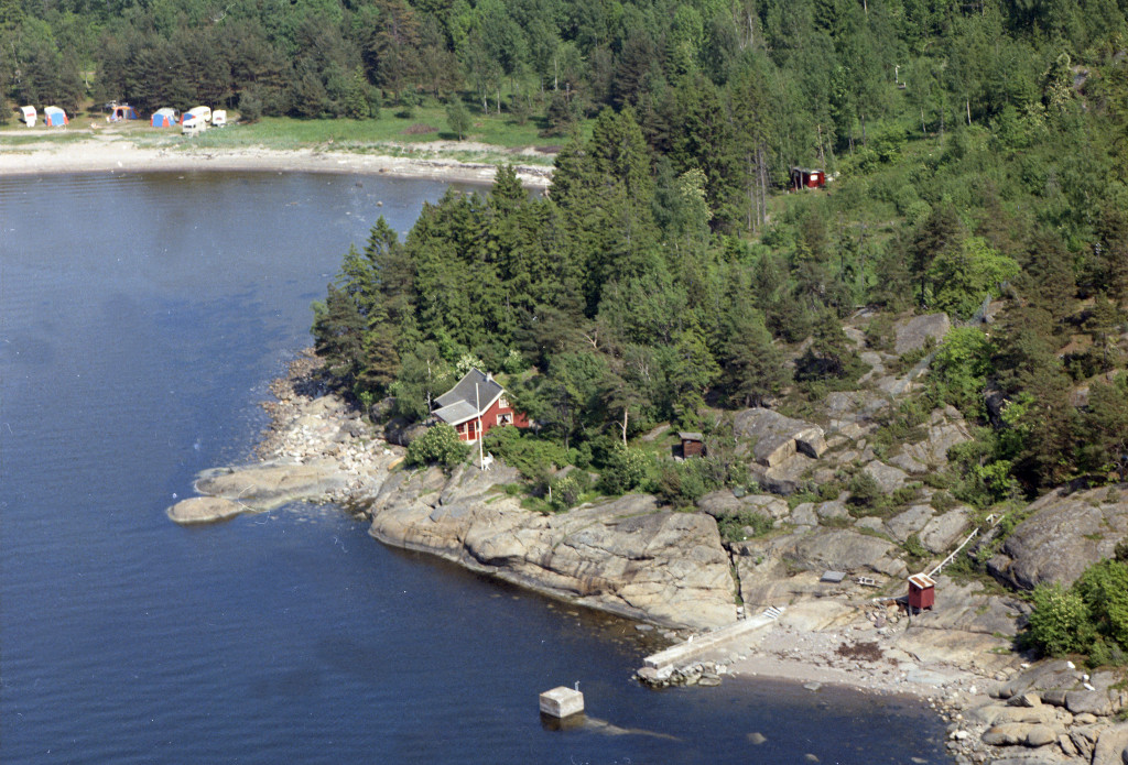 Søndre delen av Langeby Camping