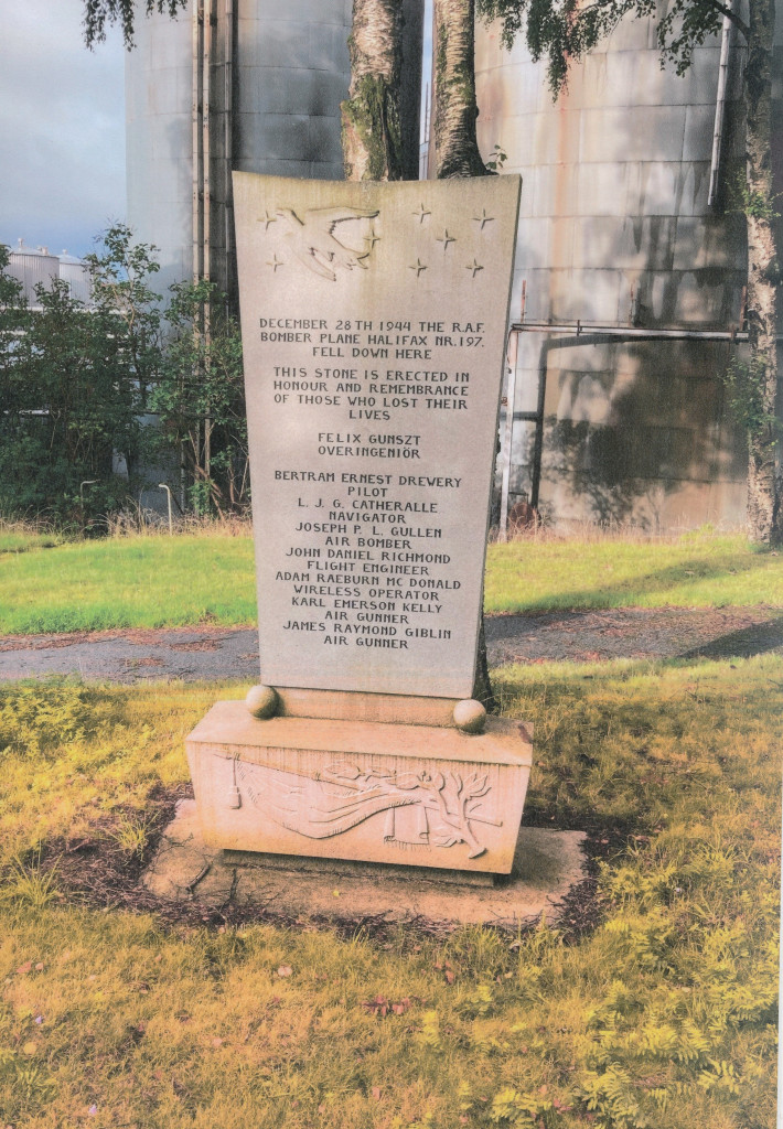 Minnesten etter flystyrt