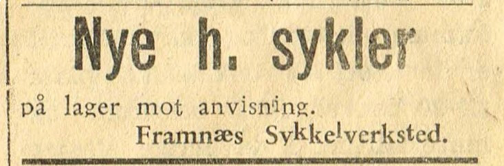 Framnes sykkelverksted