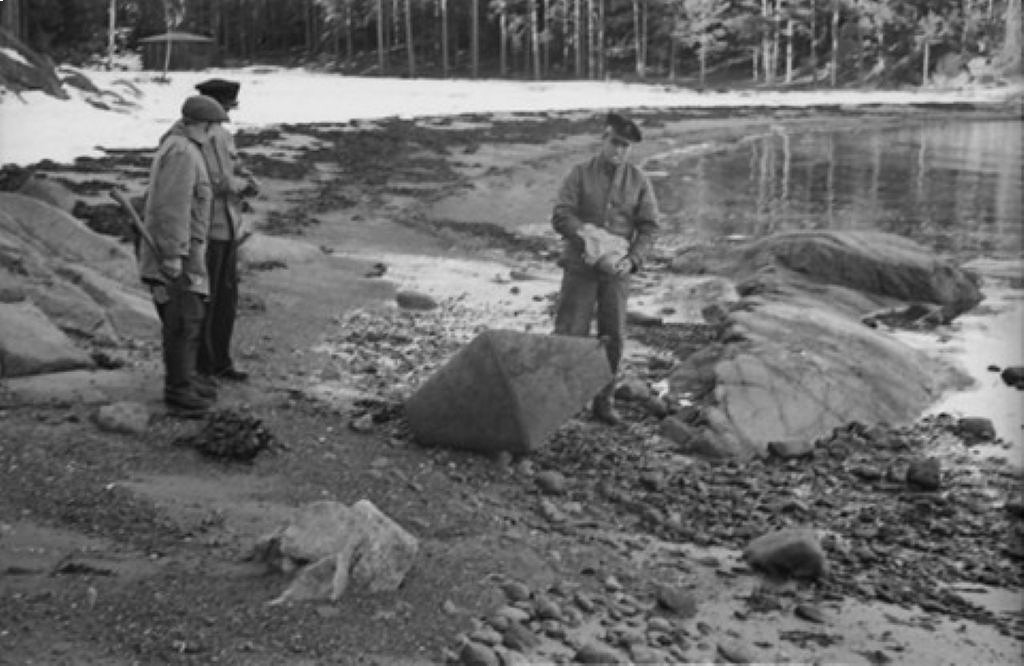 Skjellvika - minerydding