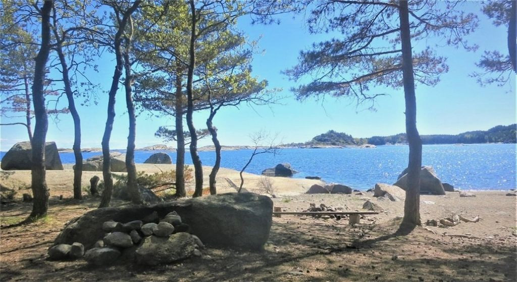 Flautangen - Den lille stranda mot syd