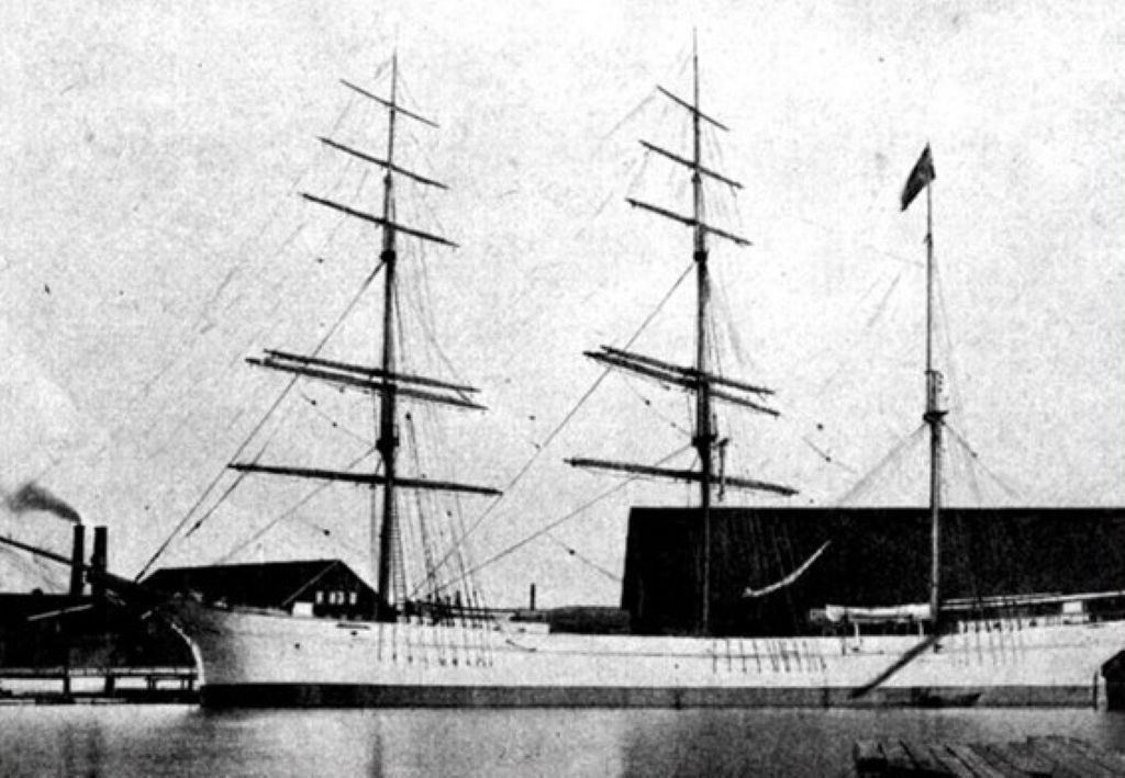 Skuteverftet på Hafallen - briggen Fortuna