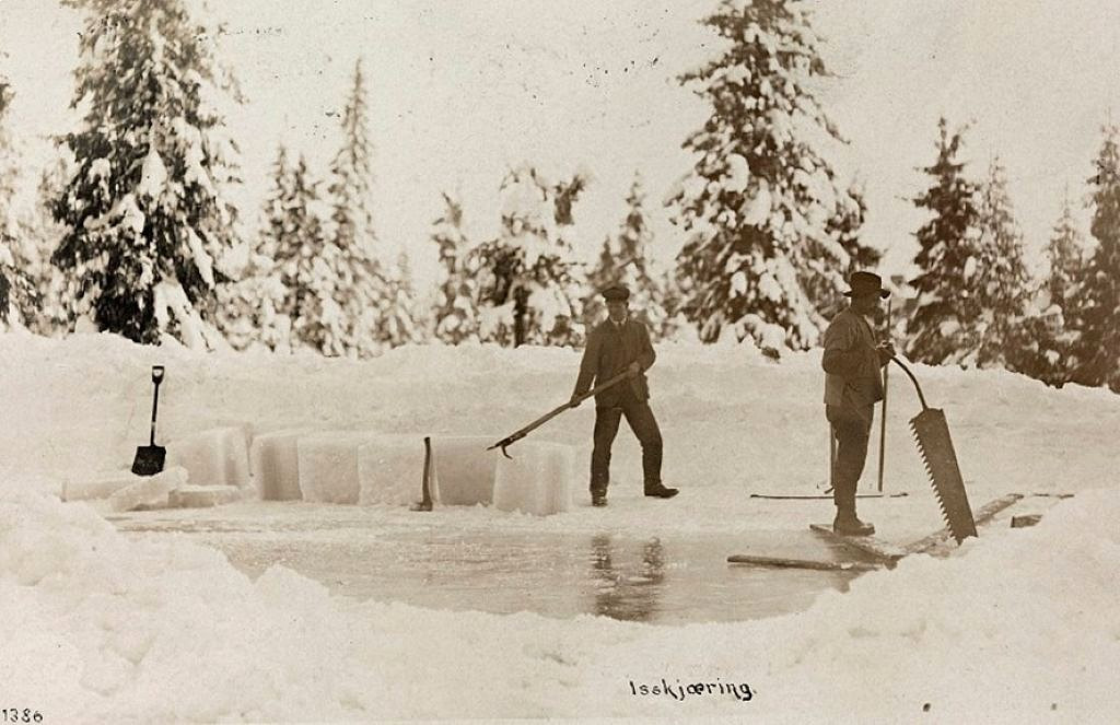 Isdrift - isskjæring for hånd