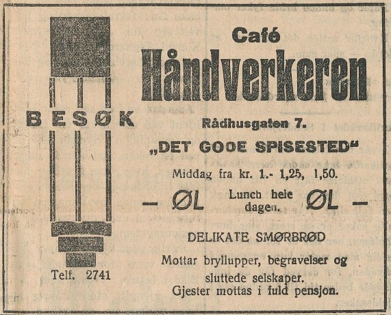 Cafe Håndverkeren