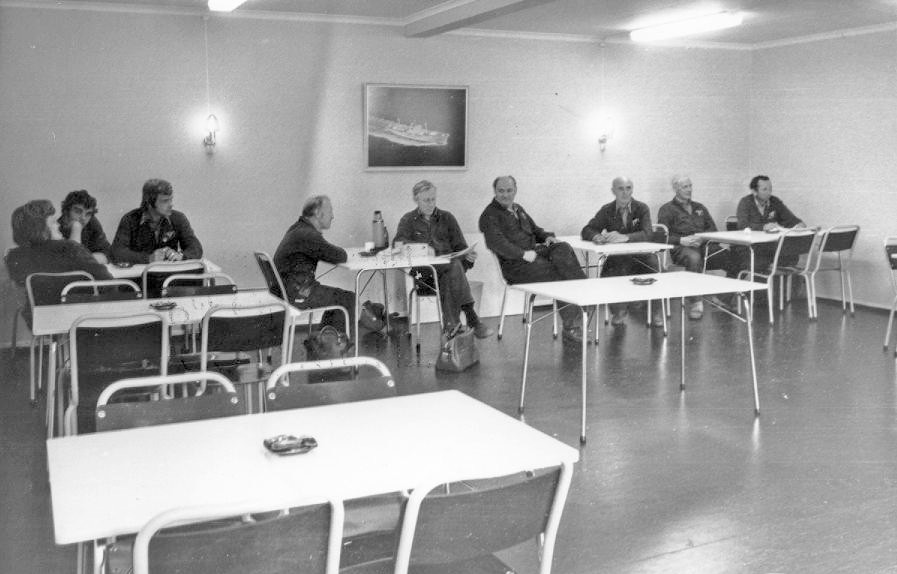 Ny spisesal i skipsbyggeriet