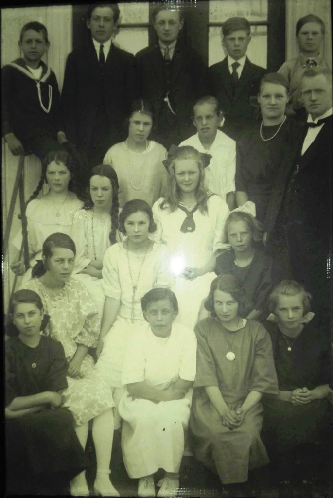 Avgangsklasse i 1923