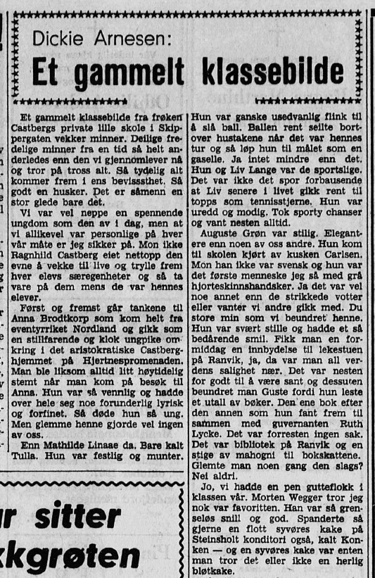 Elever hos frk. Castberg - del 1