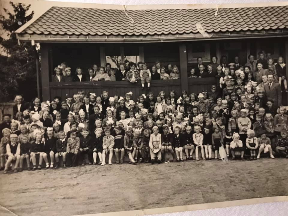 Søndagsskole på Haukerød Badstue