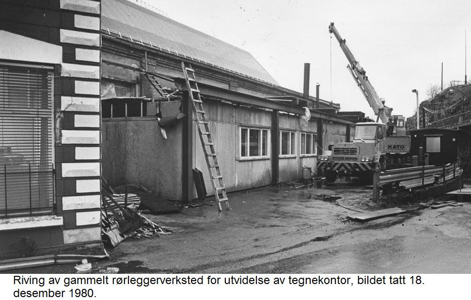 Riving iforbindelse med nytt tegnekontor