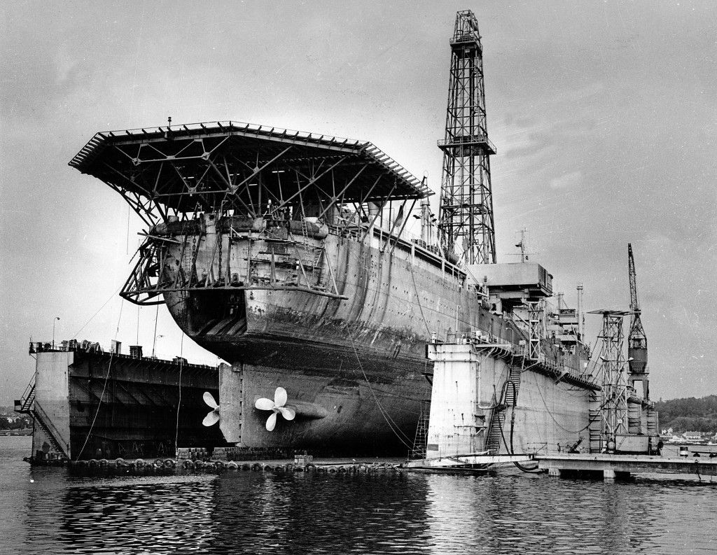 DRILLSHIP i stordokka