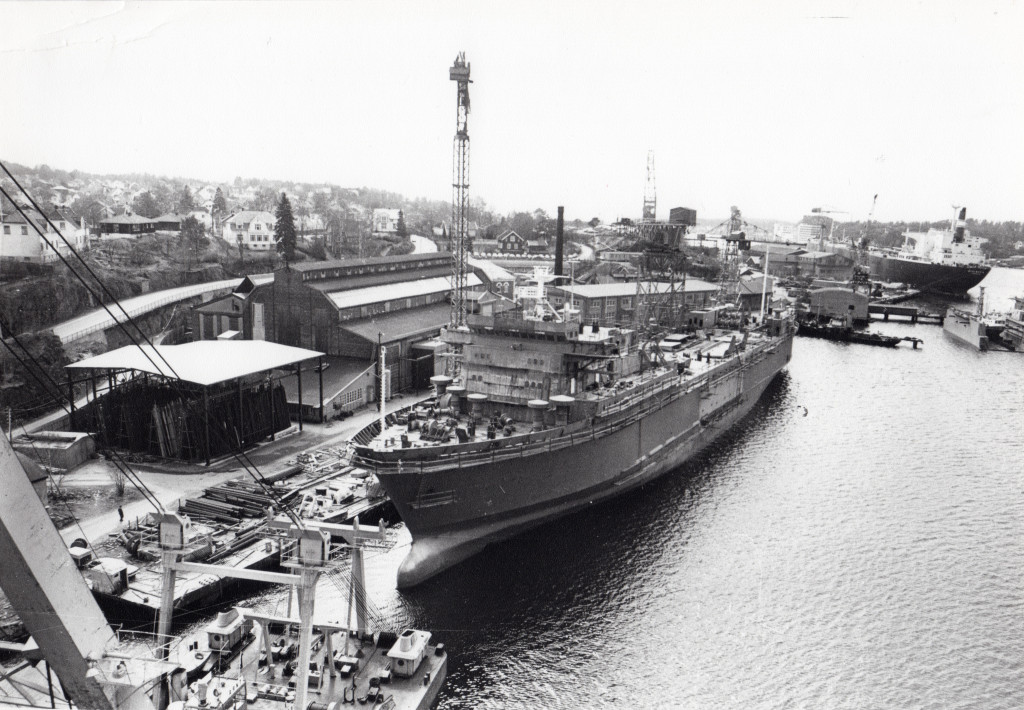 Nybygg ligger ved kai nr. 6