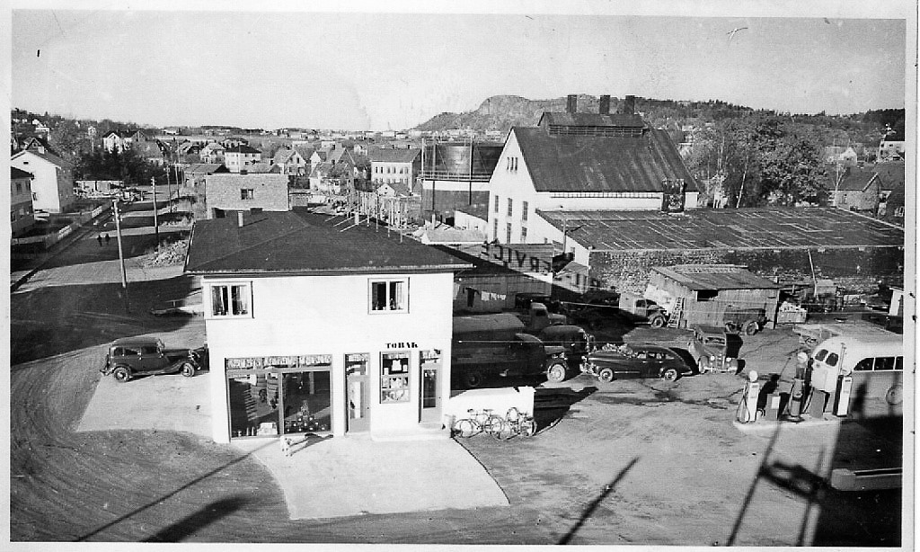 Kontorbygningen og verkstedet - 1939