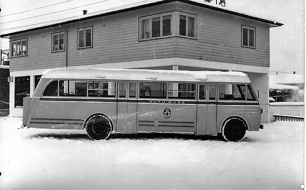 Levering til Auto Buss på 1950-tallet