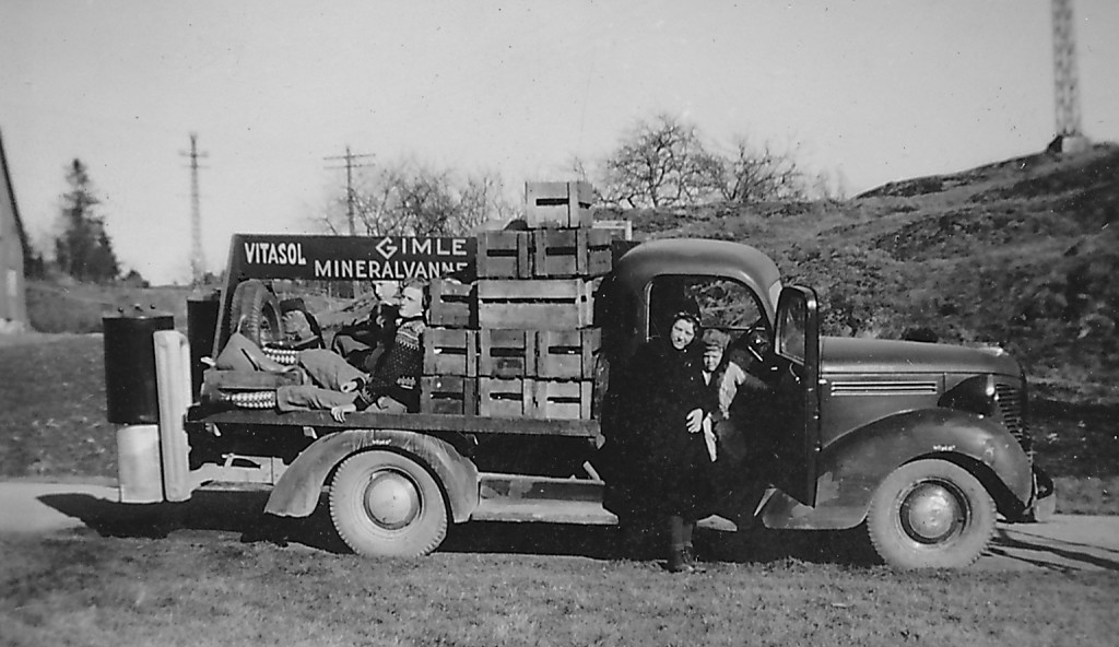 Gimle Mineralvannfabrikk - Lastebil med generator