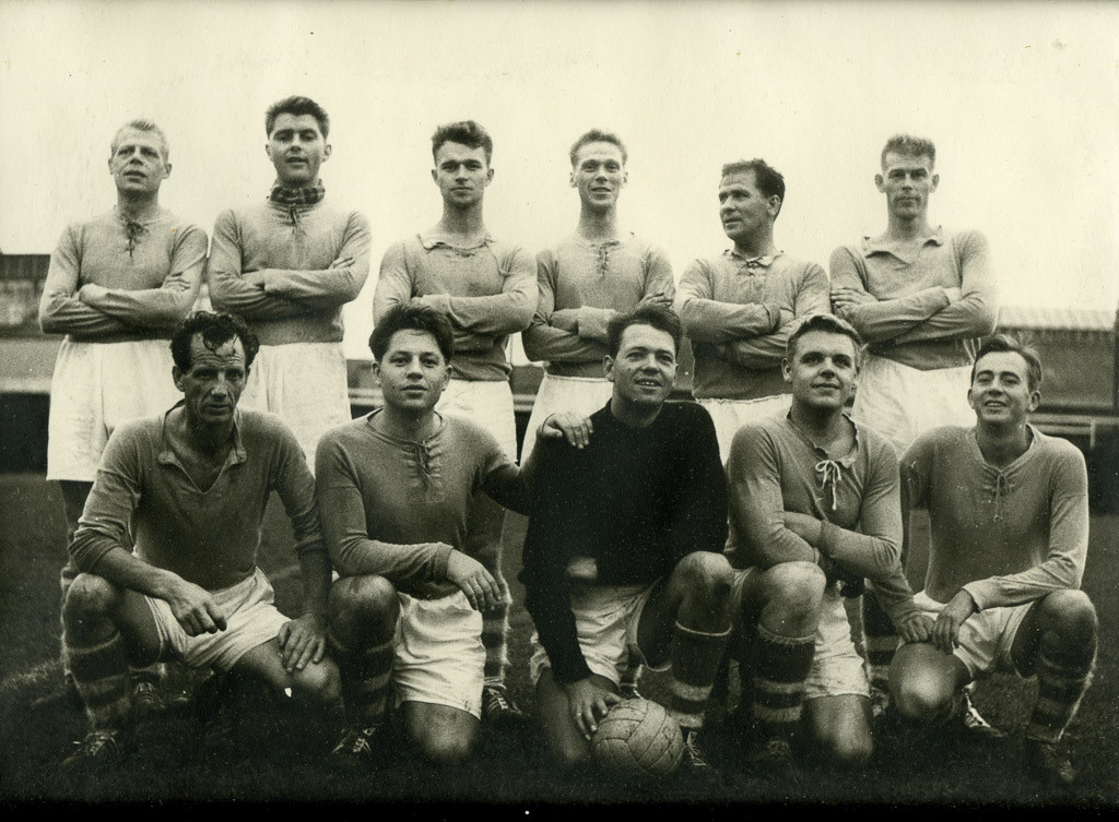 Sandefjord Skofabrikk - bedriftsfotball 1960