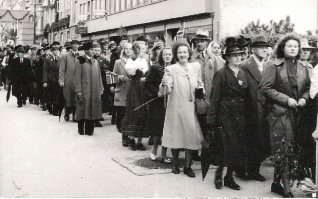 23. juni 1945 - Jernbanealleen