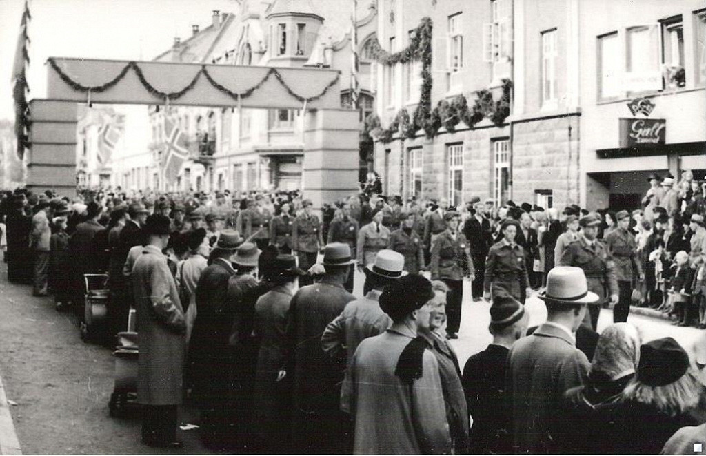 23. juni 1945 - Jernbanealleen