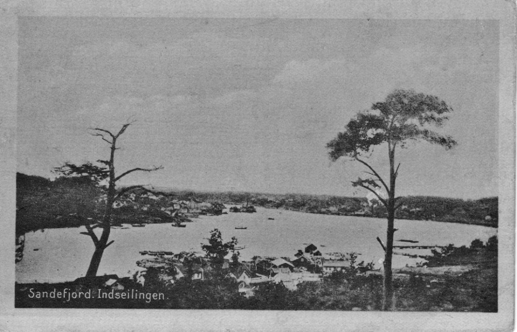 Utsikt fra Preståsen før 1890