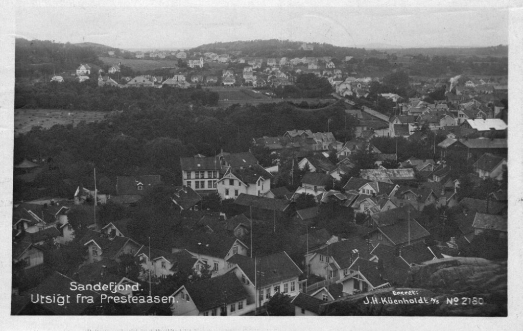 Utsikt fra Preståsen 1915