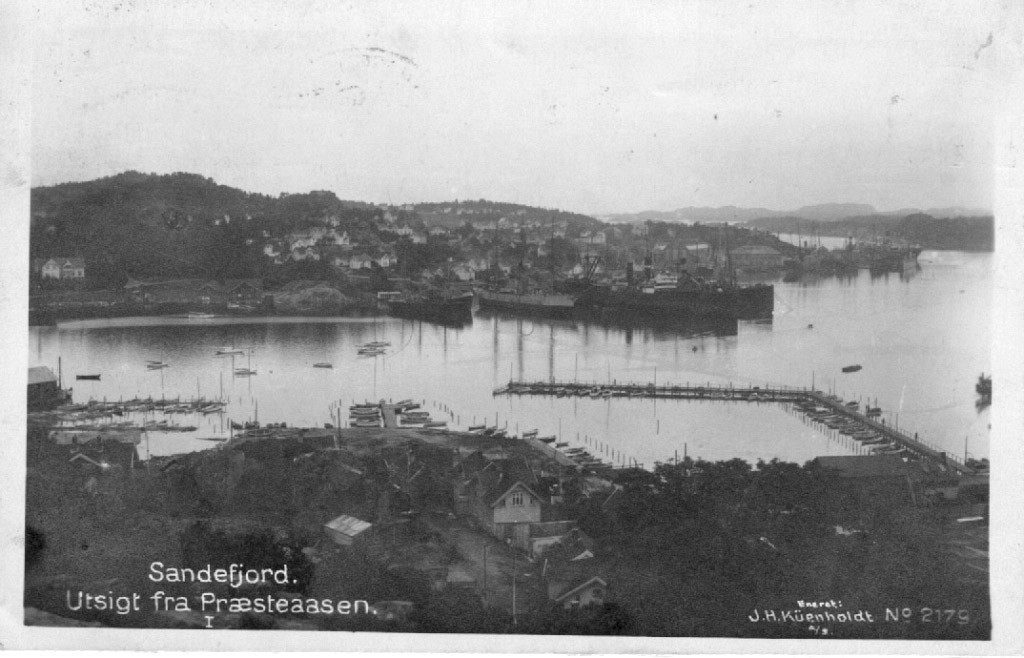 Utsikt fra Preståsen 1920