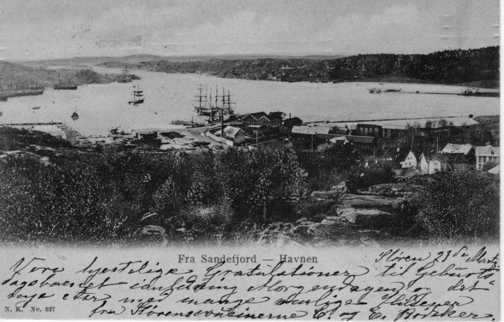 Utsikt fra Preståsen 1900