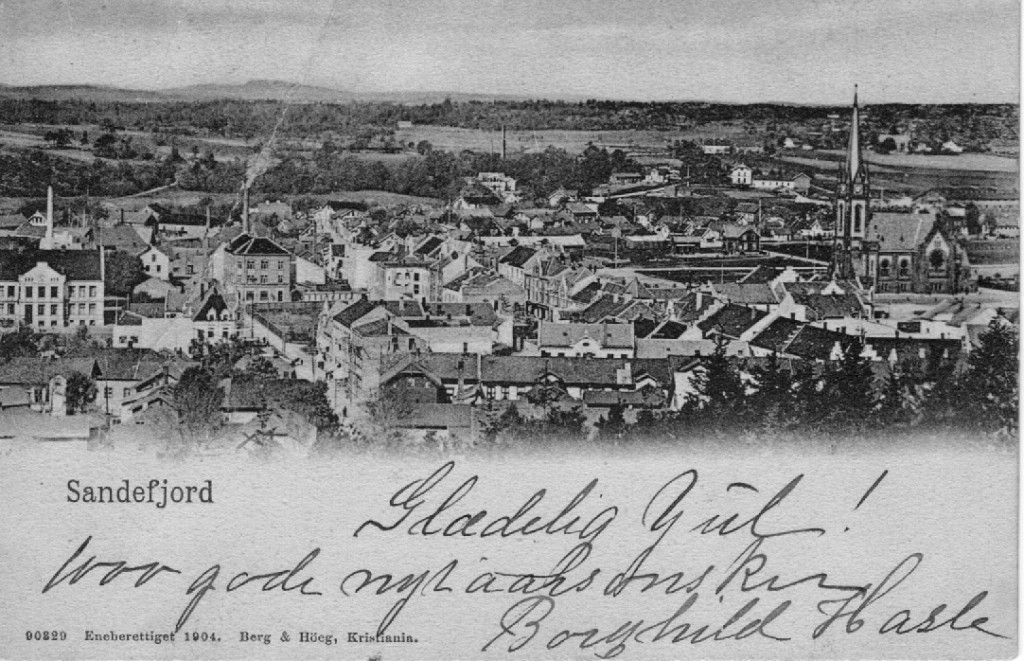Utsikt fra Preståsen 1904
