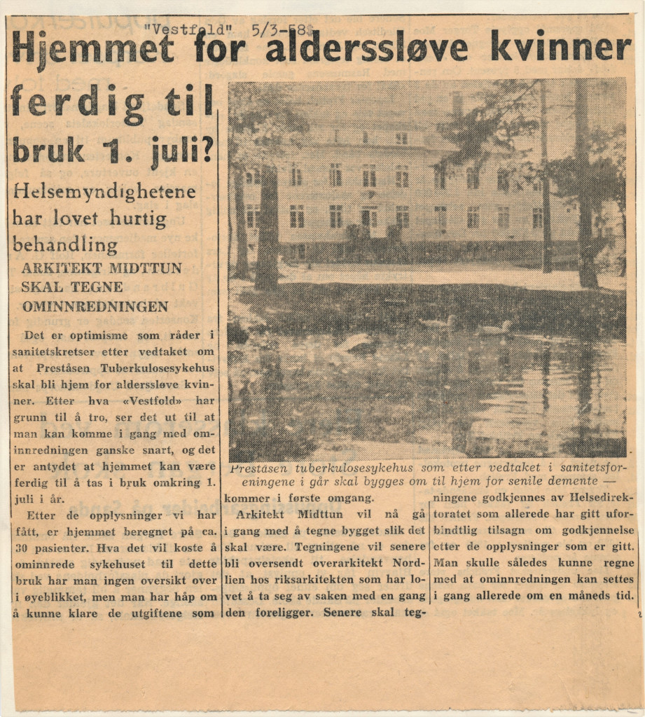 Hjemmet for alderssløve kvinner