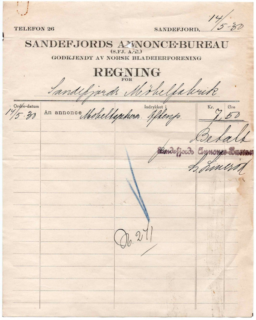 Sandefjords Annonce-Bureau